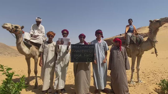 Desert birthday greetings