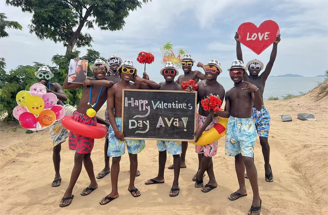 Valentine's Day greeting video from Africa