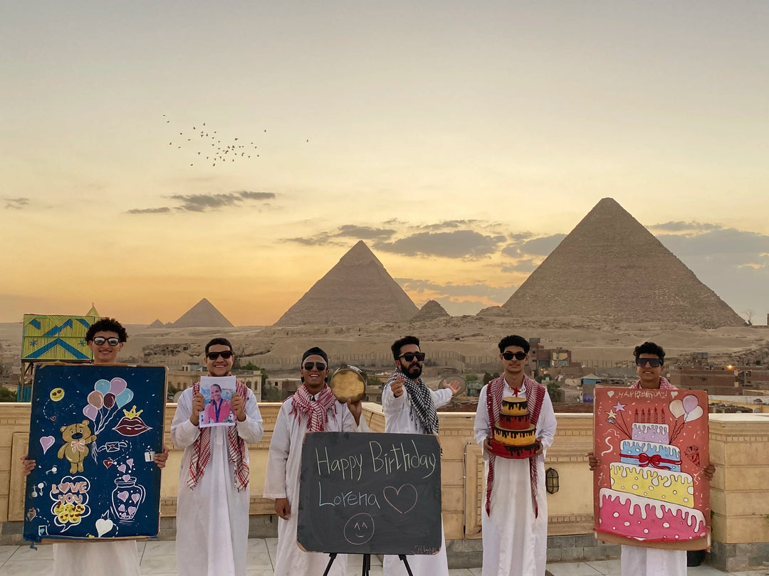 Sahara Desert Birthday with Camel & Dancers