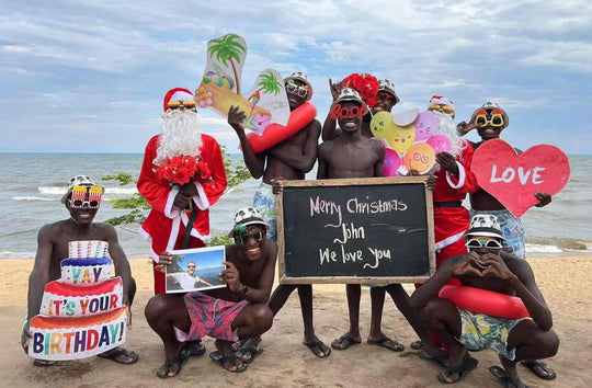 Christmas greetings video from Africa