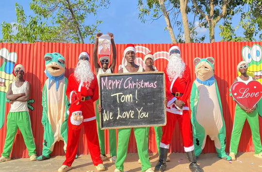 Christmas greetings video from Africa