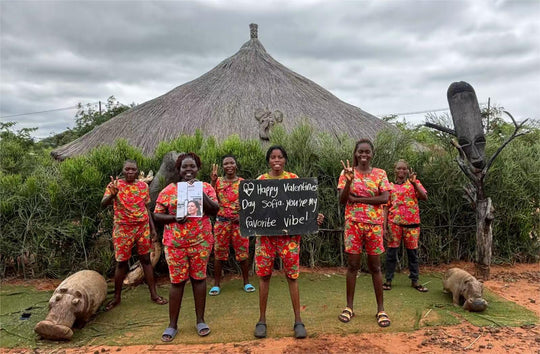 Valentine's Day greeting video from Africa