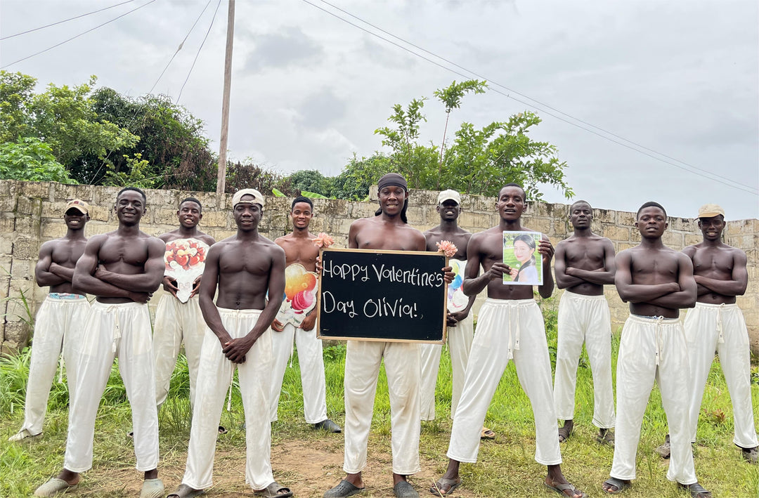 Valentine's Day greeting video from Africa