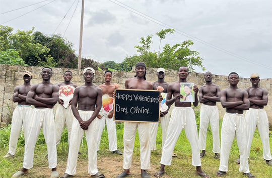Valentine's Day greeting video from Africa