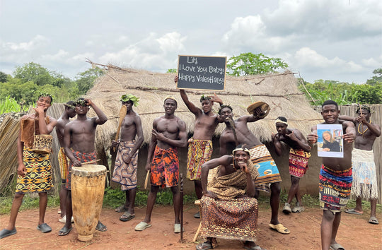 Valentine's Day greeting video from Africa