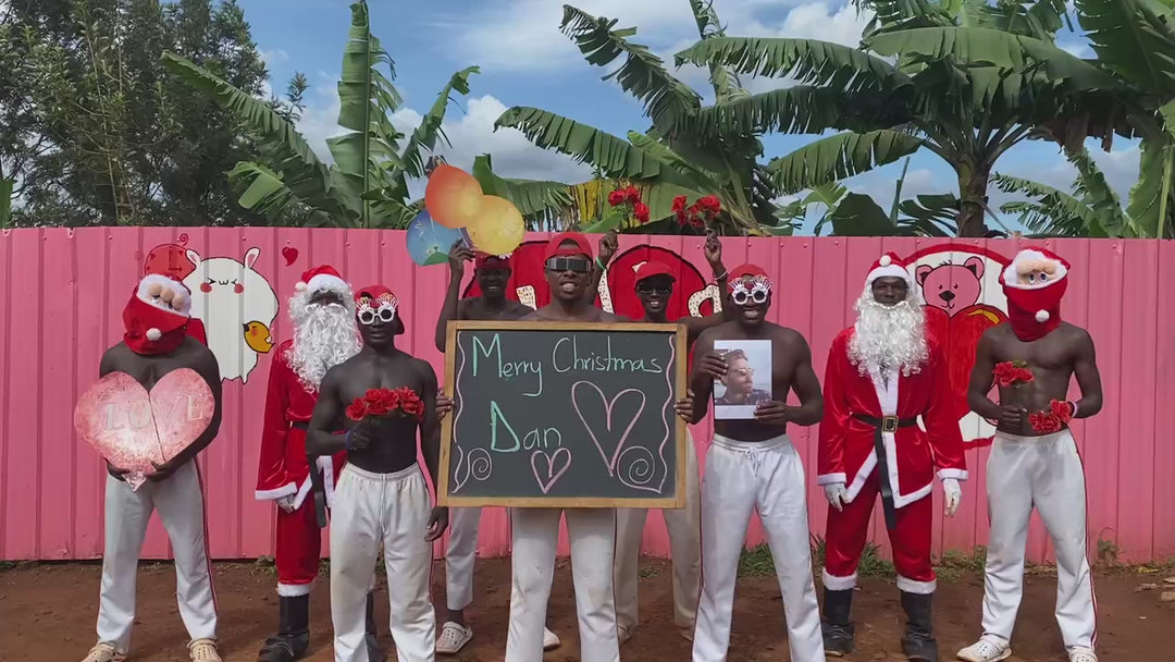 Christmas greetings video from Africa