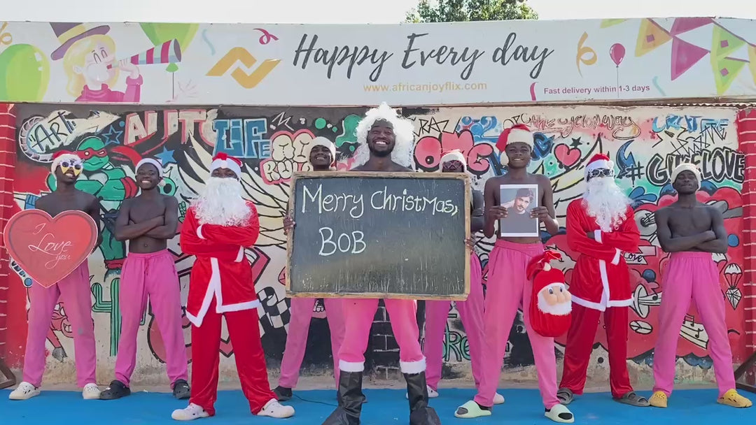 Christmas greetings video from Africa